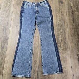 Wrangler Westward 626 Jeans Women 29x32 Gravity Two Toned Wash High Rise Bootcut